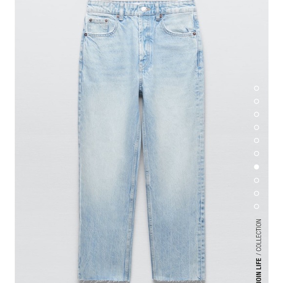 Zara The Straight Jeans - Picture 1 of 8